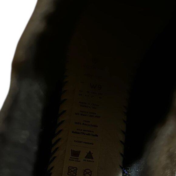 NEW Rothy’s The Merino Chelsea Ankle Square Toe Slip-On Ankle Booties Flat - Picture 11 of 11